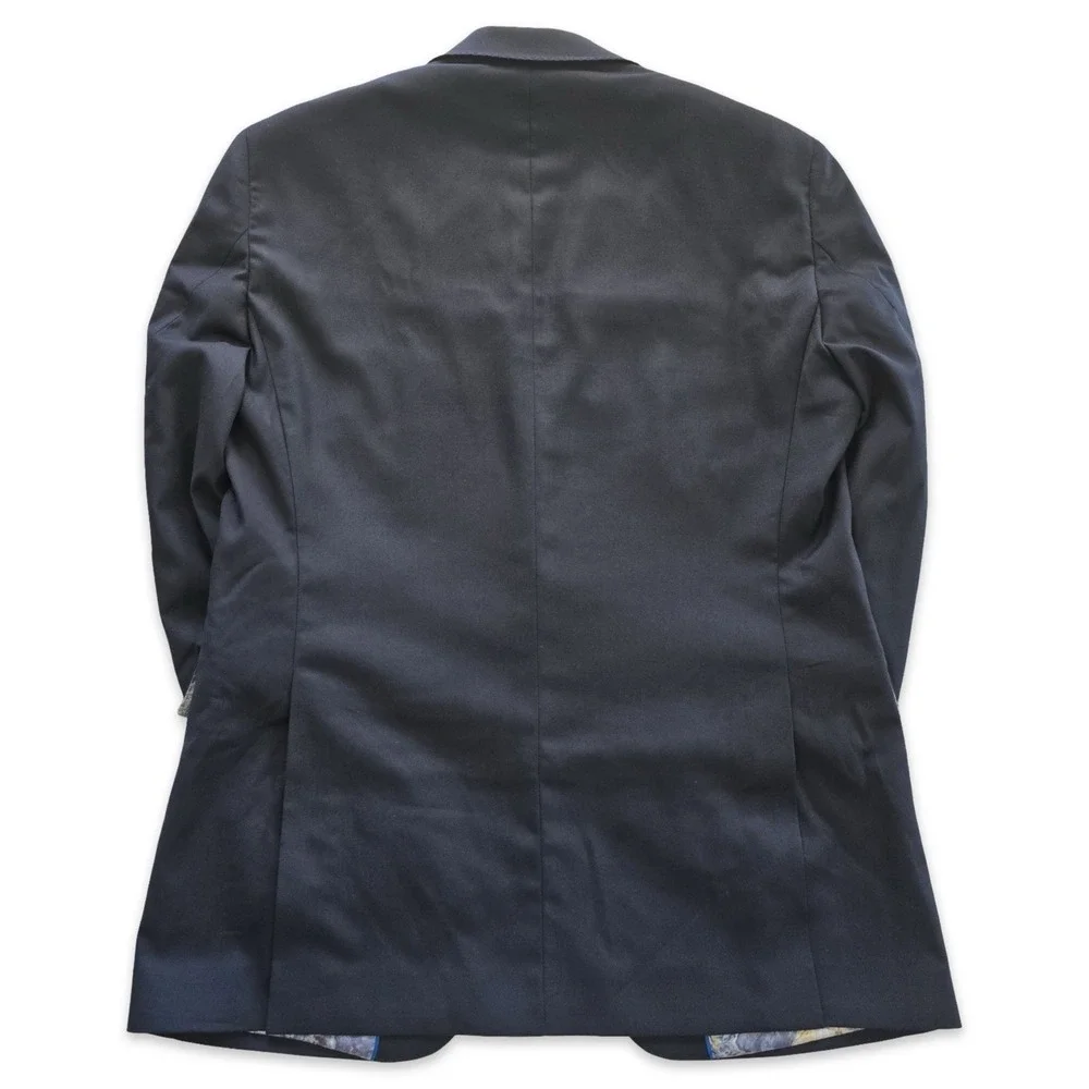 Alton Lane Mens 44L Navy Blue Tailored Fit Suit Jacket Blazer Two Button NWT